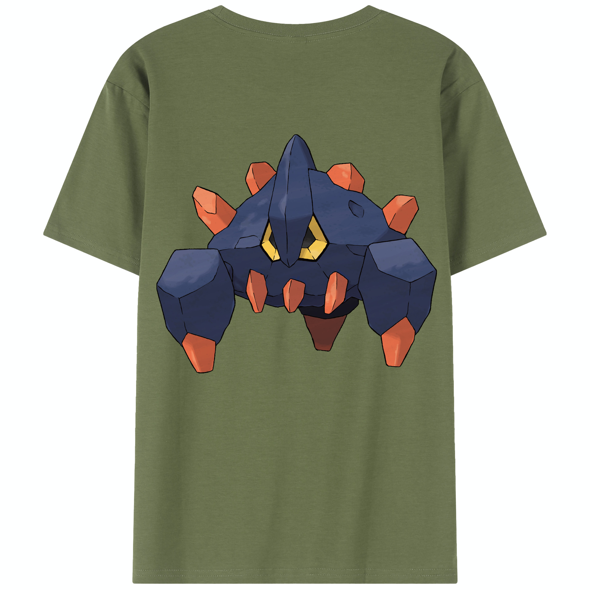 （画像用） ポケットモンスター Pokémon 綿100％半袖Tシャツ（背面プリント）